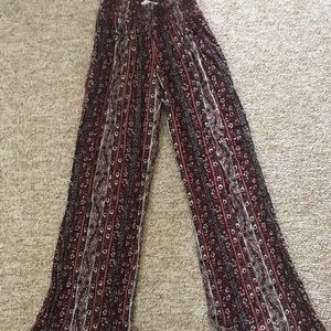 Patterned pants